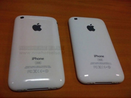 white iphone 3. of the White iPhone 3G Ss.
