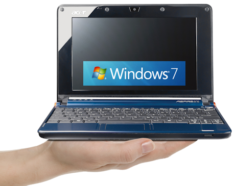 Windows 7 Starter on Netbook