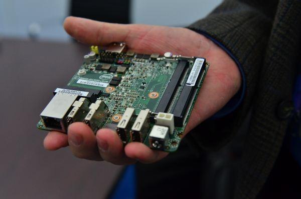 Intel talks about their Next Unit of Computing, a Core i3 system that fits in your hand for $399