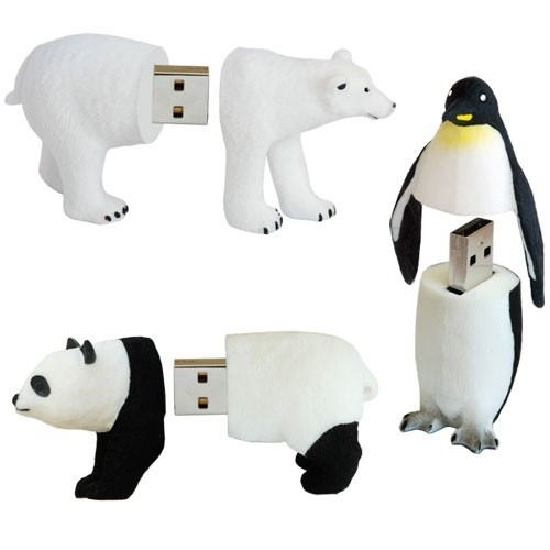 Active Media  Products Ups Animal USB Flash Drives to 32GB