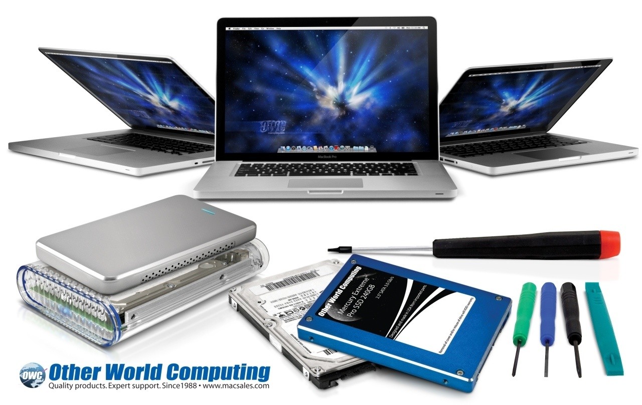 install new hard drive macbook pro