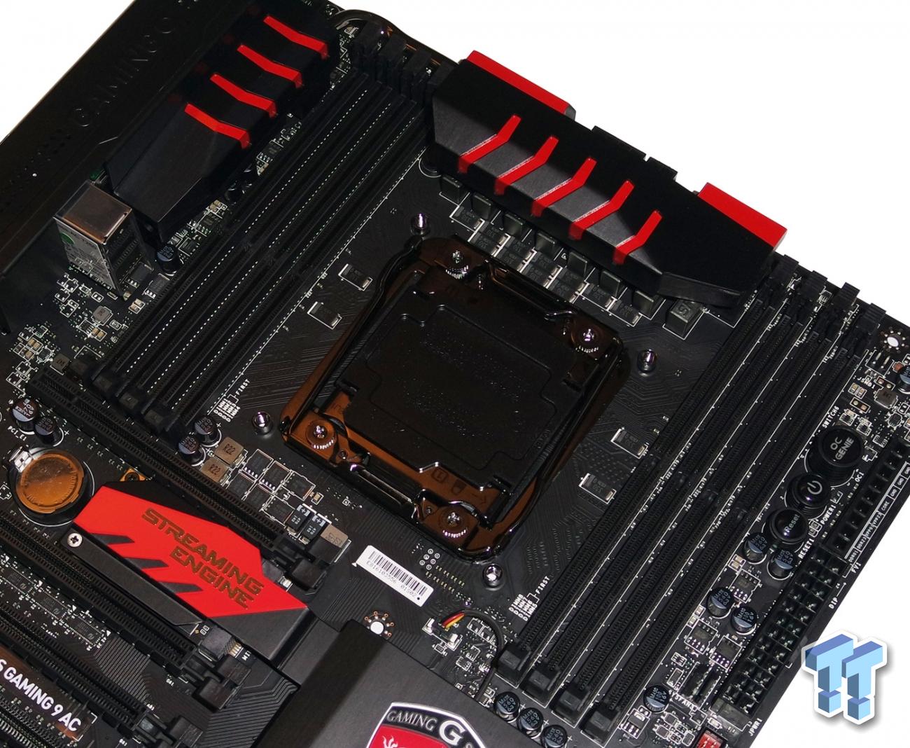 MSI X99S GAMING 9 AC (Intel X99) Motherboard Review | TweakTown