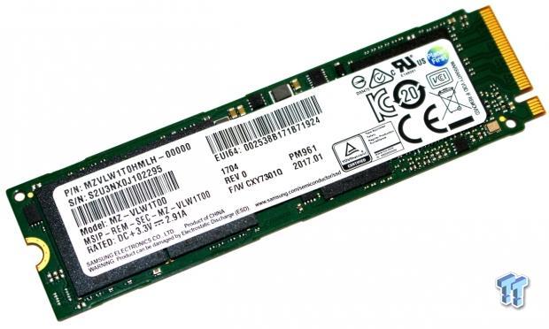 Samsung PM961 1 To M.2 NVMe PCIe SSD Review 01 - TweakTown.com