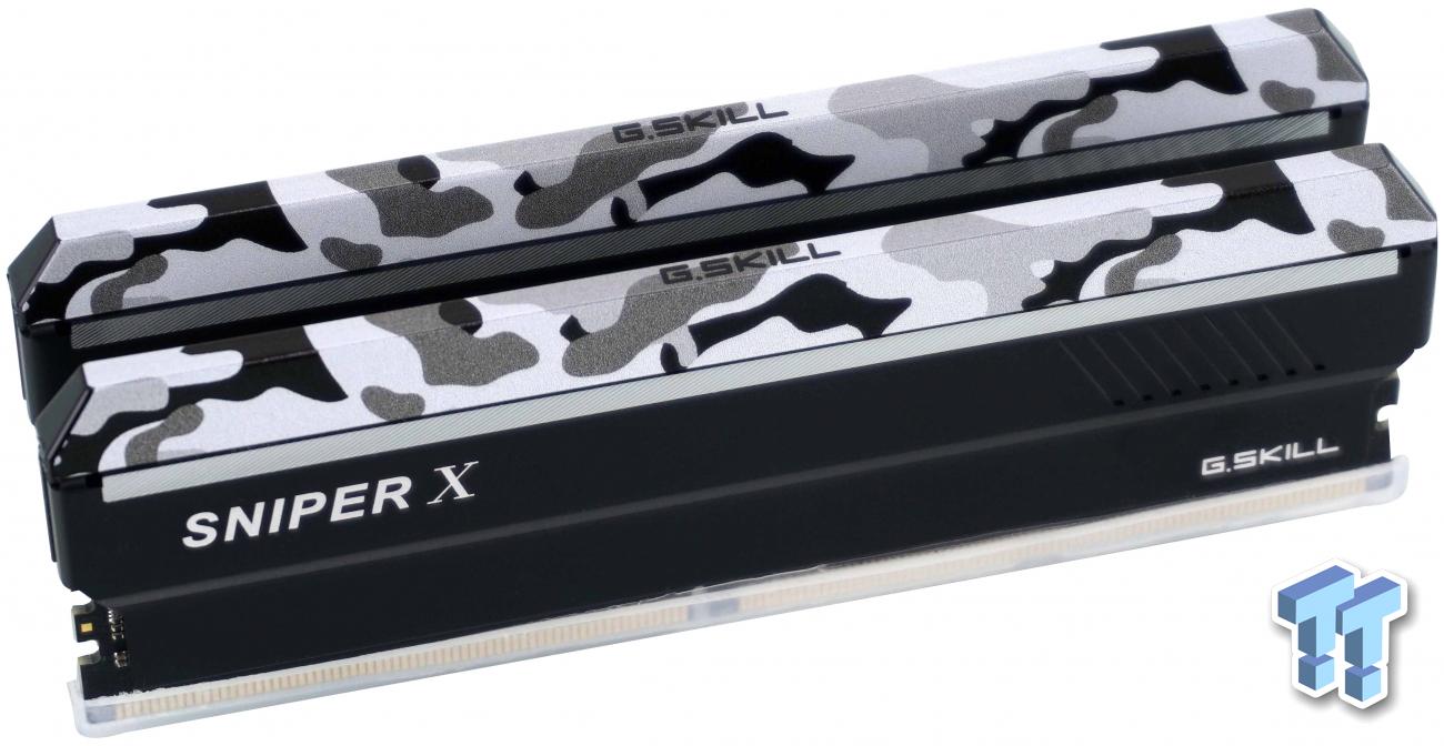 288-Pin DDR4 SDRAM DDR4 3000 G.SKILL Sniper X Series 16GB 2 x 8GB PC4 24000