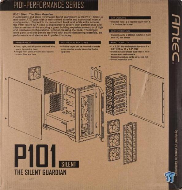 Antec P101 Silent The Silent Guardian Chassis Review Page 2