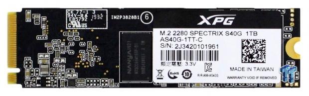 ADATA XPG Spectrix S40G 1TB NVMe PCIe Gen3.0 x4 M.2 SSD Review : r 
