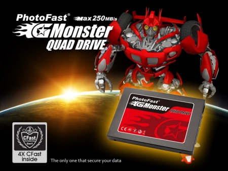 Photofast releases G-Monster Quad Drive SSD