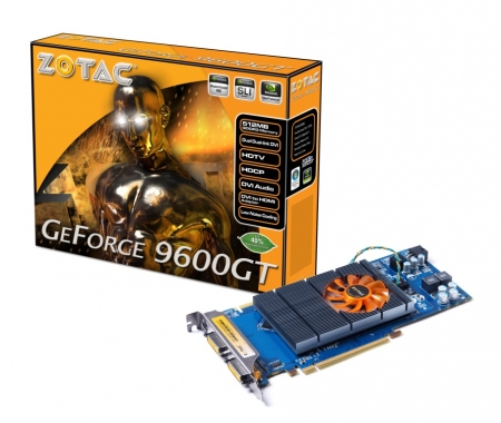 ZOTAC Announces Power Efficient GeForce® 9600GT Eco