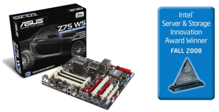 ASUS Z7S Workstation Motherboard Garners Intel Innovation Award