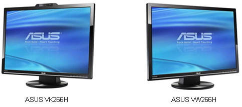 ASUS Unveils Personal Entertainment LCD Monitors that Deliver Splendidly Vivid Colors