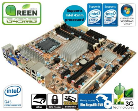 FOXCONN GREEN Series Motherboard combines energy efficiency and HD graphics