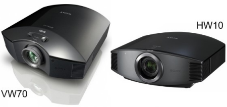 Sony introduces two new 1080p HT Projectors