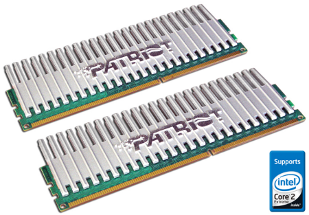 Patriot Announces Intel XMP Certification on DDR3
