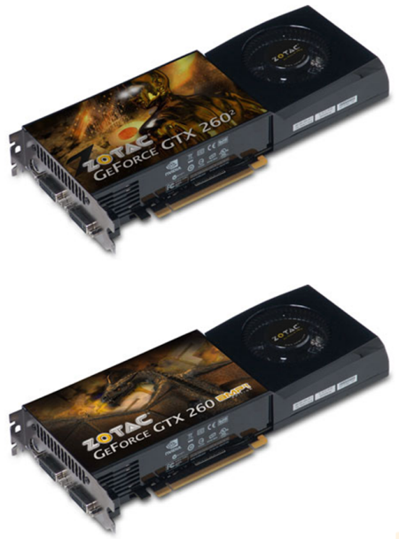 ZOTAC Enhances GeForce GTX 260 Series