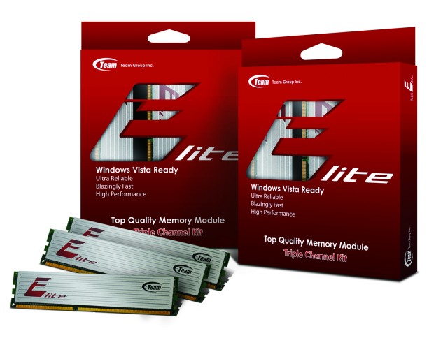 Team Group Announces its Latest Standard, 3-Channel Memory Device Series- Team Elite DDR3