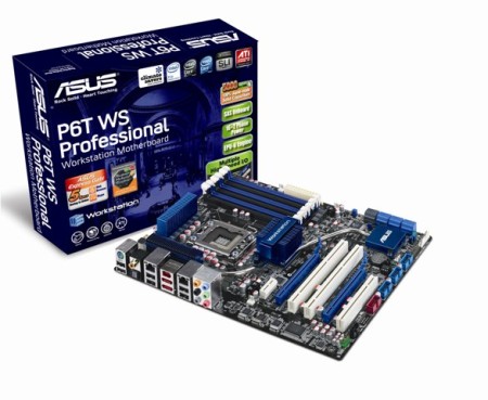 Ideal foundation for a weighty workstation with the ASUS P6T WS Pro