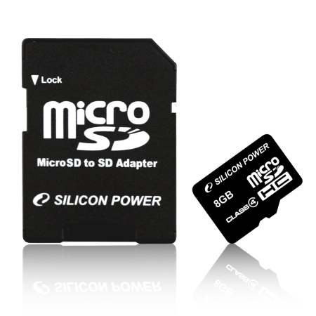 Silicon-Power takes up microSDHC Class4 challenge