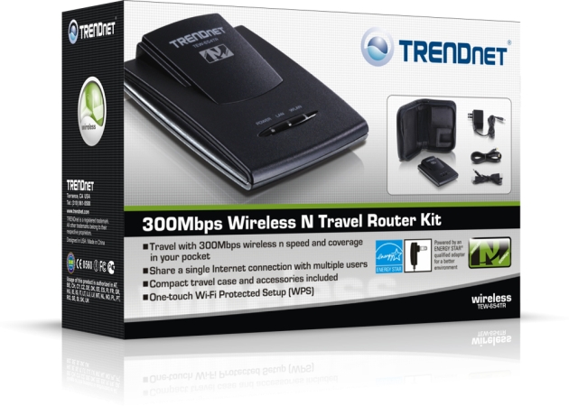 World's Smallest Wireless N Travel Router Now Available from TRENDnet