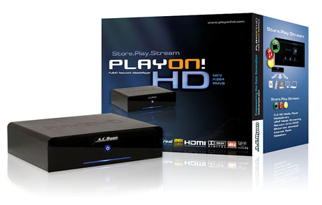 AC Ryan releases Playon!HD FullHD Network Mediaplayer