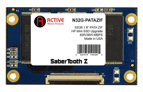 Active Media Products Ships 1.8-Inch PATA ZIF SSD Upgrade for HP Mini