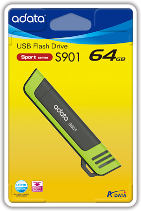 A-DATA Releases the New 64GB S901 USB Flash Drive