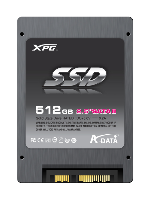A-DATA® Launched the Highest Capacity in the Industry 512GB XPG™ 2.5