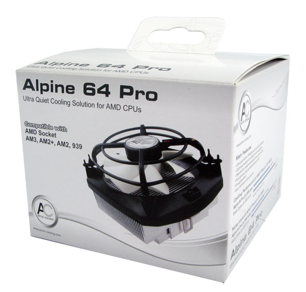 Alpine 64 Pro - Quiet Cooling Solution for AMD CPUs