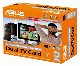 ASUS Announces My Cinema-EHD3-100/NQA/FM/AV/MCE RC Dual Hybrid TV Card