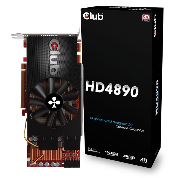 Club 3D announces HD4890 graphics card with high performance cooling