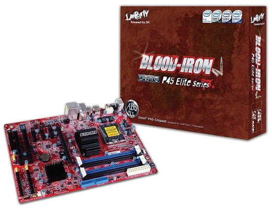 DFI Announces Blood Iron P45-T2(R)S Elite Series, The Most Affordable OC Motherboard