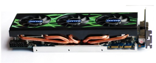 GALAXY custom GTX260+ tri-fans cooler with 1792MB Memory