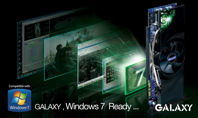 GALAXY announces the entire product-lines obtained windows7 certification