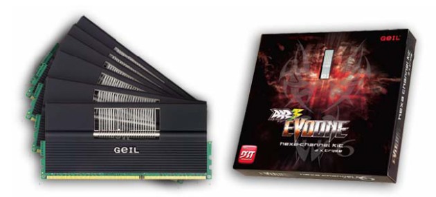 GeIL DDR3 GAMING SERIES EVO ONE - HEXA-CHANNEL KIT