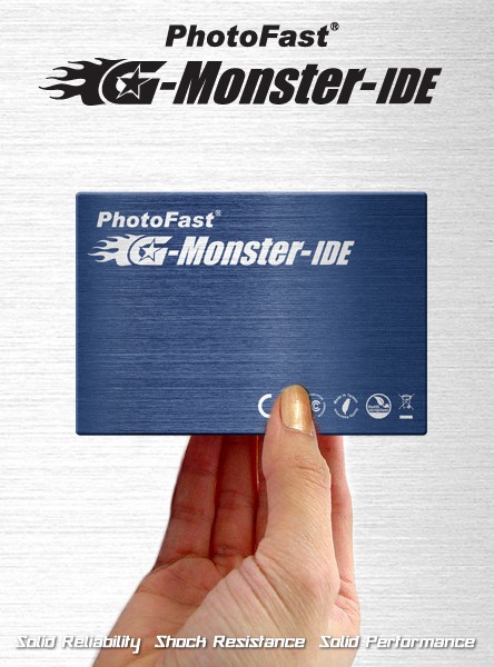 PhotoFast G-Monster IDE product News release (Read 90MB/s, Write 70MB/s)