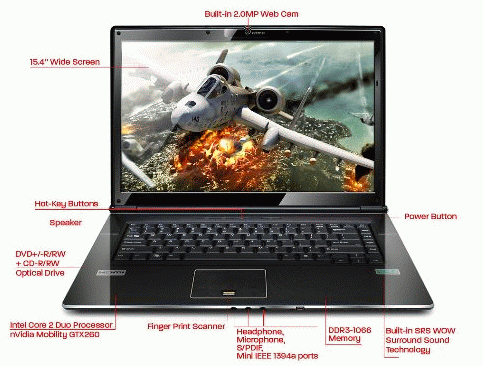 iBUYPOWER Launches Most Powerful 15 Inch Gaming Notebook Ever