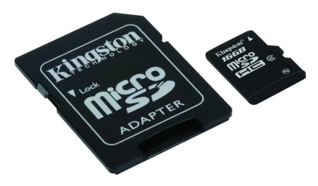 Kingston Digital Releases 16GB MicroSDHC Card