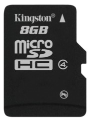 Kingston Technology Adds 8GB microSDHC Cards to Growing Mobile Phone Memory Family