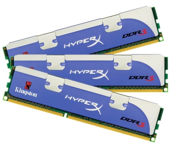 Kingston Technology First to Release 12GB Triple-Channel DDR3 HyperX 1600MHz