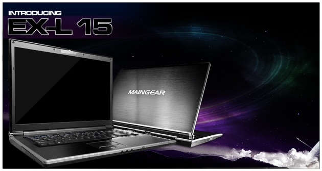 MAINGEAR Debuts eX-L 15 Gaming Notebook