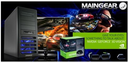 MAINGEAR Unleashes Prelude 2 Equipped with NVIDIA GeForce 3D Vision