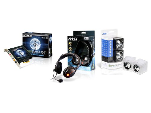 MSI Announces Syren Series PC Audio Products