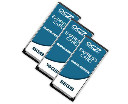 OCZ Technology Introduces Slate Series ExpressCards for Notebooks