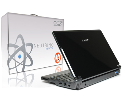 OCZ Technology Introduces the Neutrino Netbook, the Latest Solution in their Award-Winning DIY Initiative