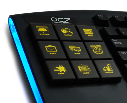 OCZ Technology Announces Availability of the Affordable Sabre Gaming Keyboard with Smart OLED Technology
