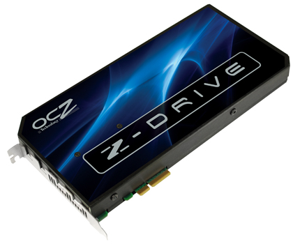 OCZ Technology Announces the Z-Drive PCI-Express SSD for Enthusiasts with up to One Terabyte of Storage
