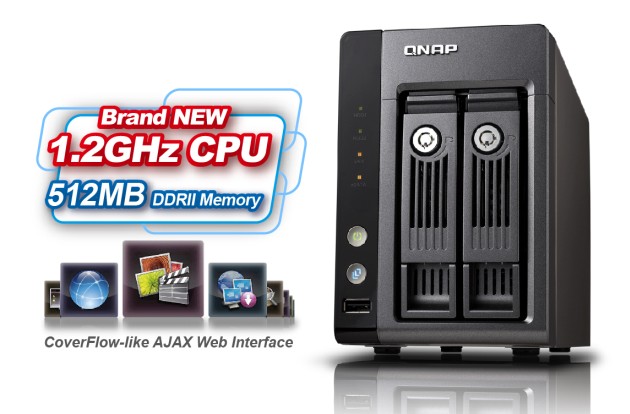 QNAP Announces 2.5-inch and 3.5-inch SATA HDD TS-219P Turbo NAS