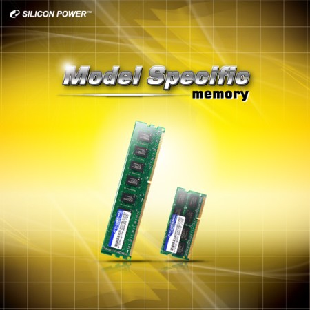 SILICON POWER™ Announces Major Brand Name - Model Specific Memory Module Series