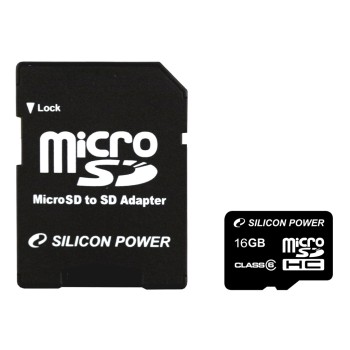 SILICON POWERTM unveils microSDHC Class6 16GB card