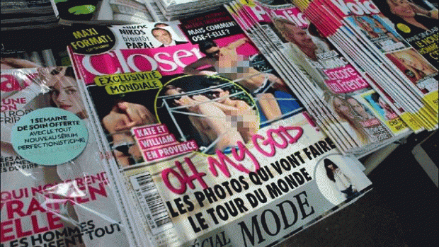 French court bans Closer magazine from publishing topless pictures ...