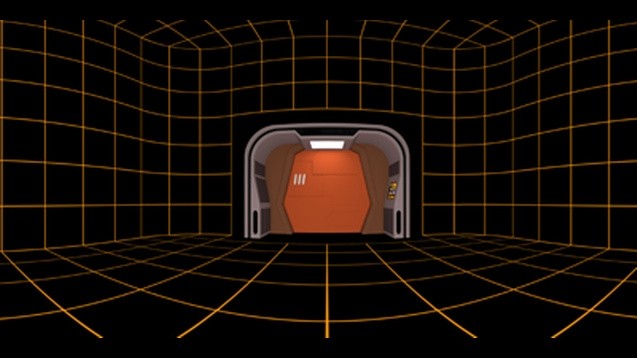 Someone went and made Star Trek Holodeck background for SteamVR